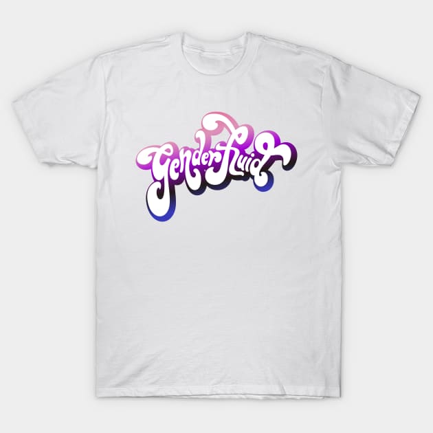 Genderfluid - LGBTQ+ Pride! T-Shirt by Hounds_of_Tindalos